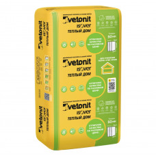 УТЕПЛИТЕЛЬ VETONIT ТЕПЛЫЙ ДОМ ПЛИТА   100 мм х 610 х 1170 (5м2)