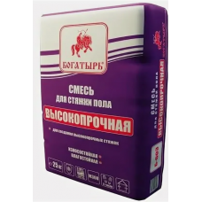 СМЕСЬ ДЛЯ СТЯЖКИ ПОЛА БОГАТЫРЬ М - М300  (25кг)