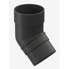 КОЛЕНО 45° Docke PREMIUM / ГРАФИТ