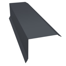 ПЛАНКА ТОРЦЕВАЯ / 120x95x2000 мм / ГРАФИТ